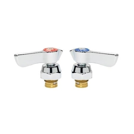 Allpoints Stem Assy, Ceramic, 1/4 Turn , Silver Series 8014477